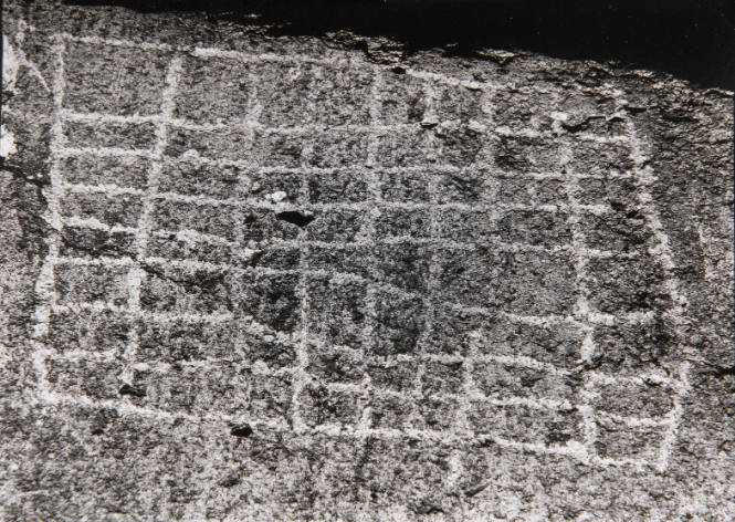 Ancient Grid. Volcanic Tableland. Bishop/Mono County