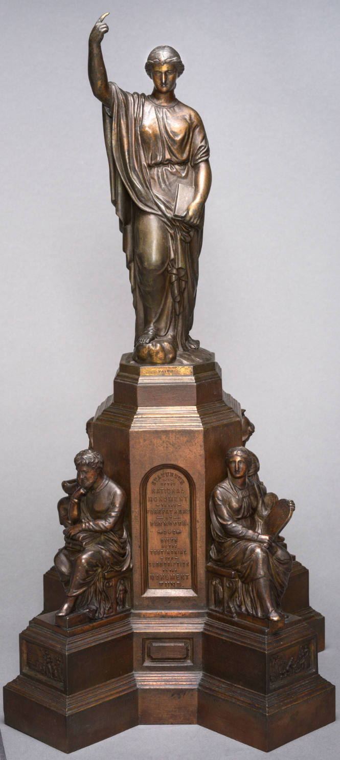 Statuette of the National Monument to the Forefathers