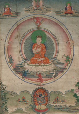 Guru Yoga Thangka of the Eighth Karmapa, Mikyö Dorjé (1507-1554)