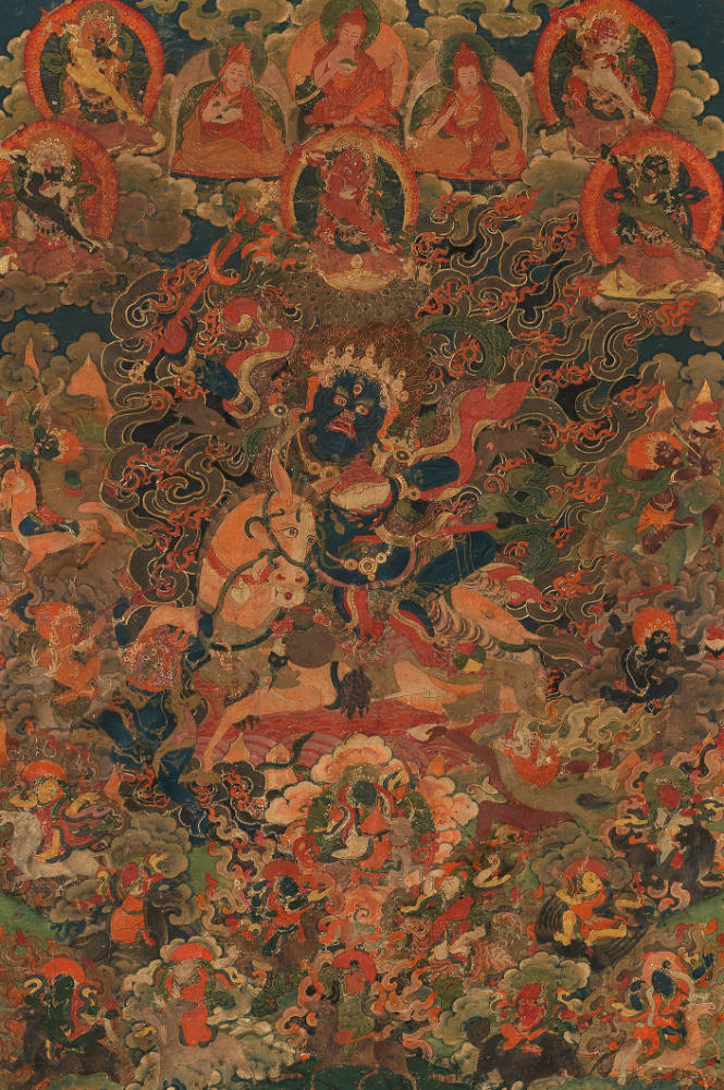 Enlightened Wisdom Protector Makzor Gyelmo