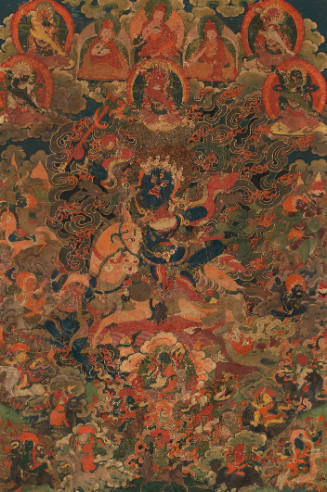 Enlightened Wisdom Protector Makzor Gyelmo