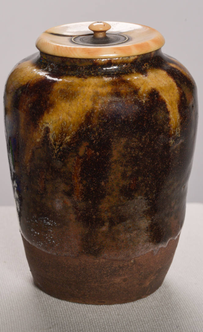 Ko-Seto ware tea caddy