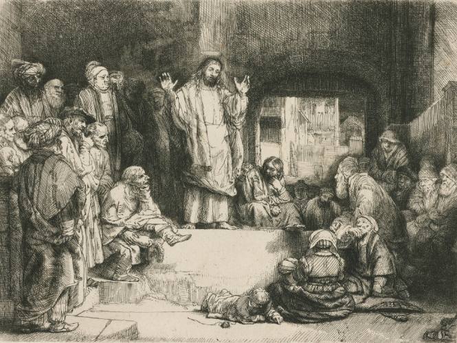 Christ Preaching (La Petite Tombe)