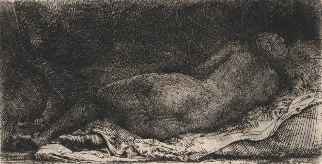 Negress Lying Down