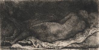 Negress Lying Down