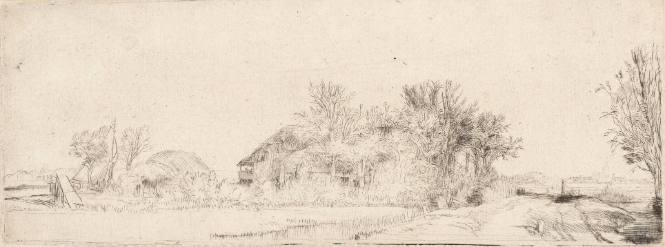 Landscape with a Road beside a Canal