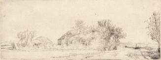Landscape with a Road beside a Canal