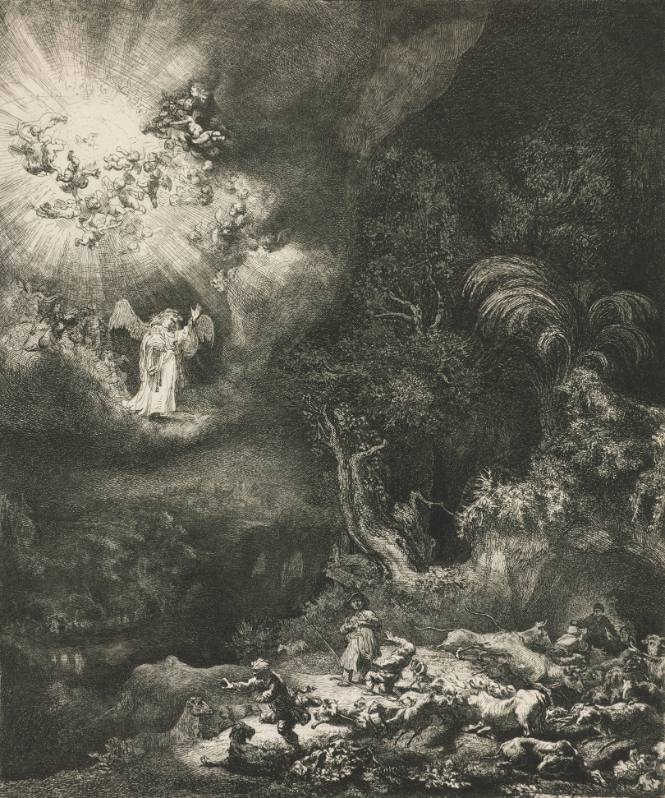 The Angel Appearing to the Shepherds