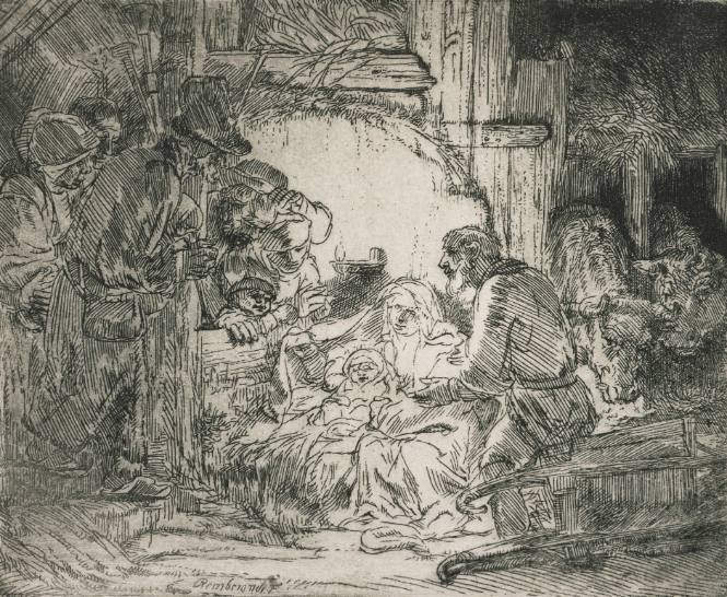 The Adoration of the Shepherds (with the Lamp)