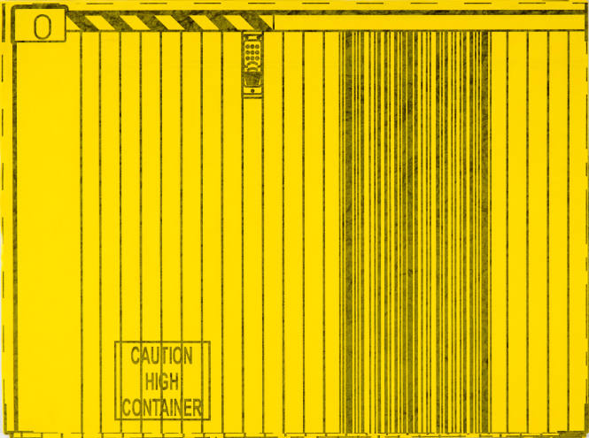Container Flat, from Exit Art portfolio, 2004: Six by Four