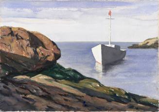 Small Boat in Cove