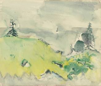 Trees and Lake