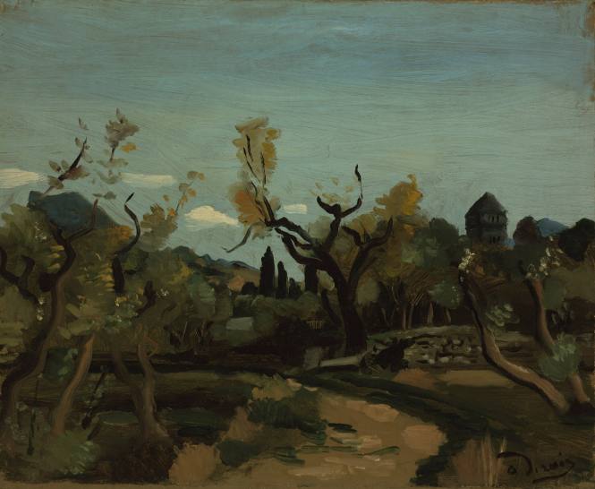 Paysage aux environs d'Eygalières
