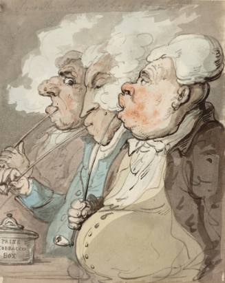 Smoking for a Tobacco Box