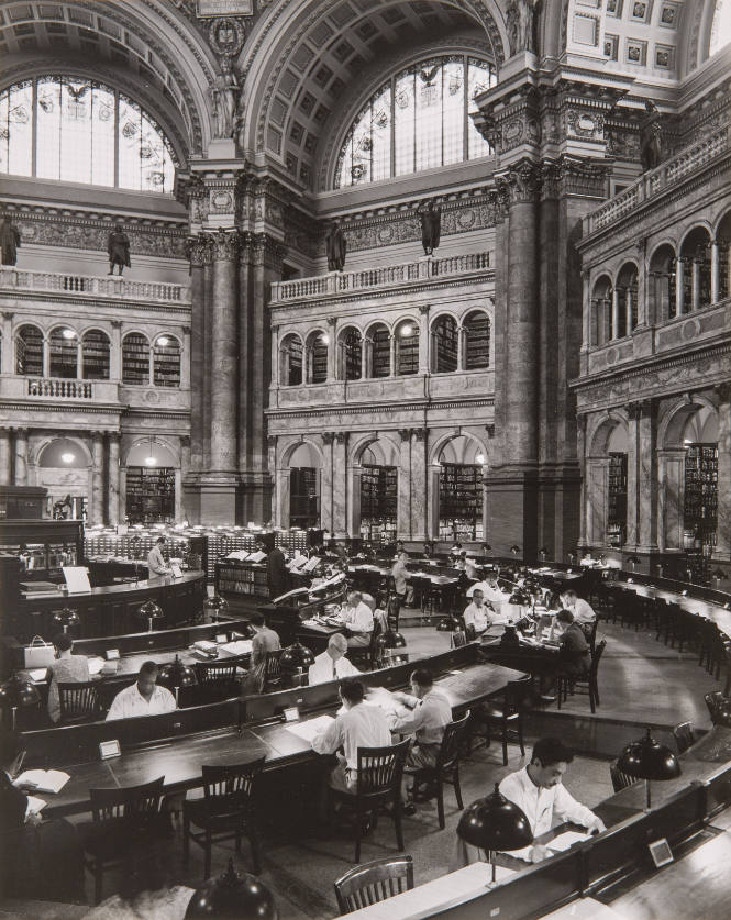 Reading Room of the Library of Congress