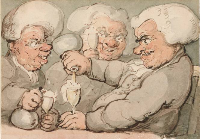 Men Drinking