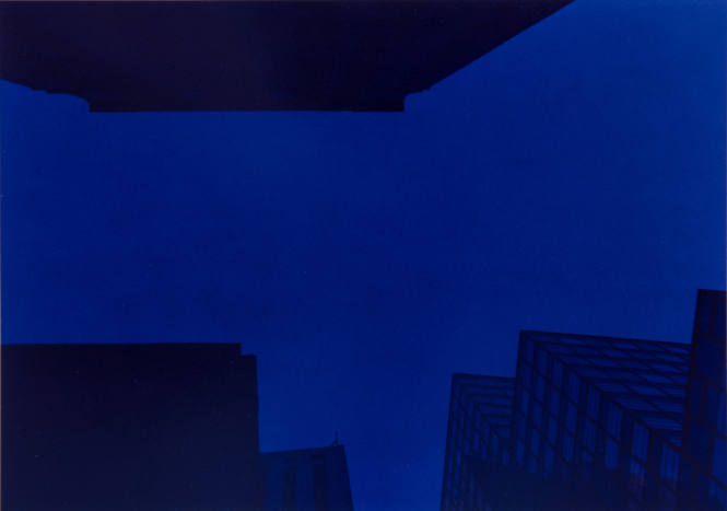 A Cut-Out Sky (Marketfield St. Between Beaver St. & Broad St., N.Y.C.)