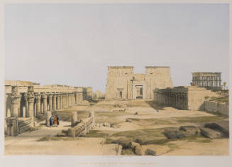 Grand Approach to the Temple of Philæ, Nubia
