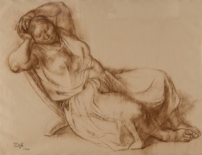 Juchiteca sentada