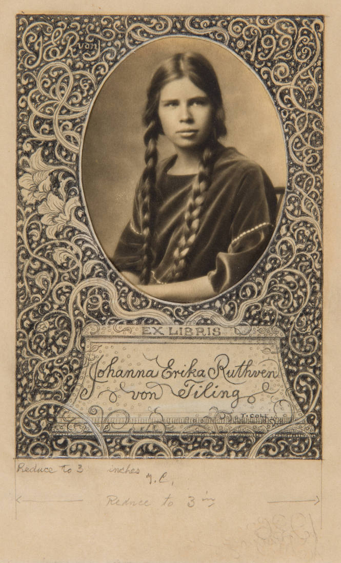 Untitled (Bookplate design)