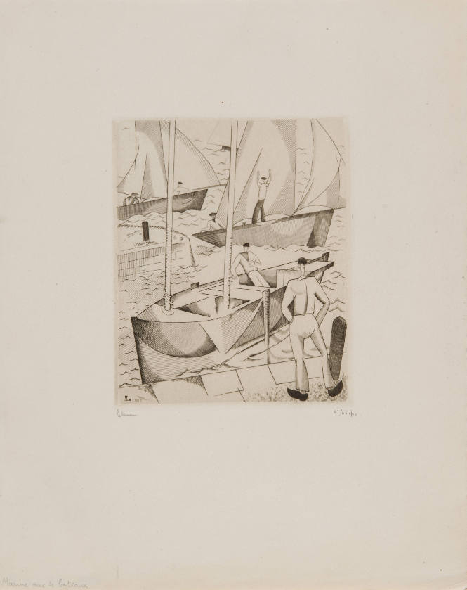 Marine aux Quatre Bateaux