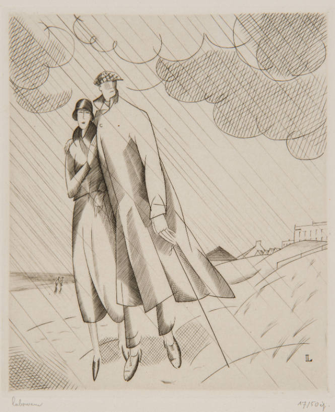 La Pluie sur La Plage