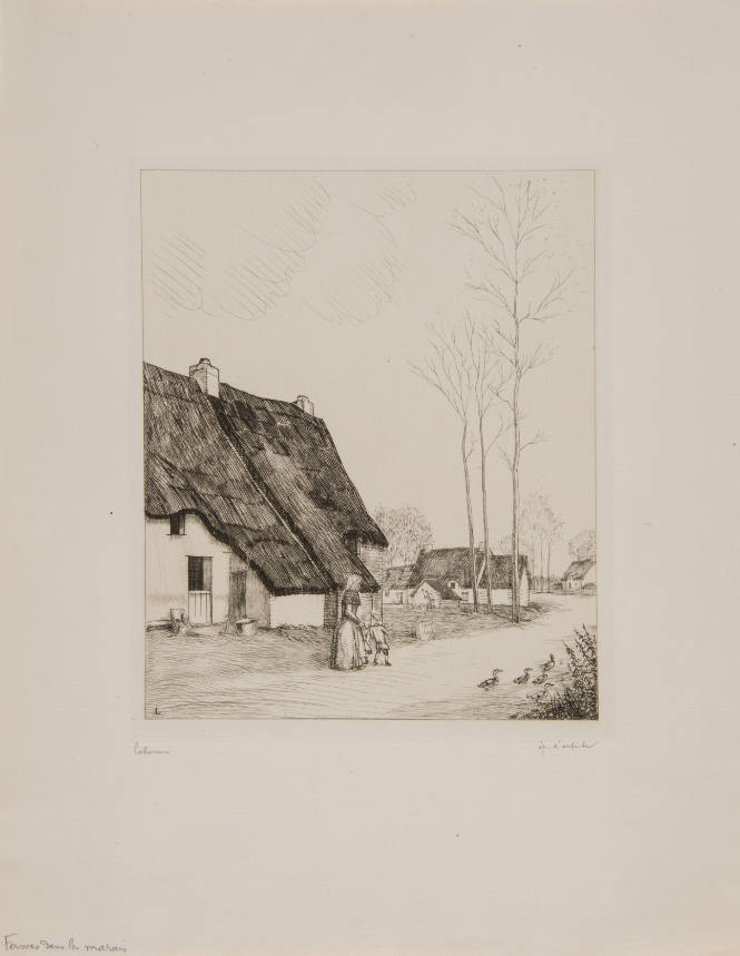 Fermes dans les Marais