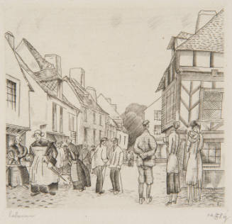 Touristes en Bretagne