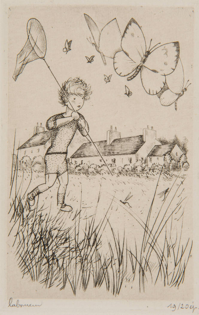La Chasse aux Papillons, 1930