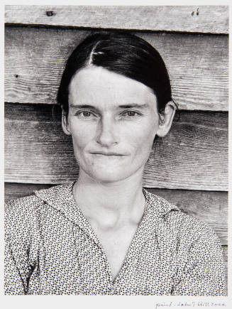 Allie Mae Burroughs, Wife of a Cotton Sharecropper, Hale County, Alabama 