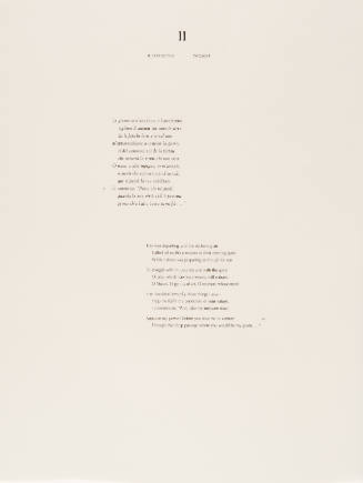 L’Inferno of Dante I: II Twilight (text)