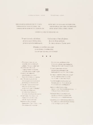 L’Inferno of Dante I: III The Gate of Hell - Charon (text)
