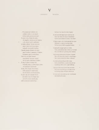 L’Inferno of Dante I: V The Lustful (text)