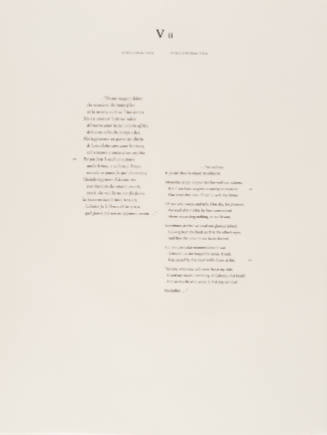 L’Inferno of Dante I: Vii Paolo and Francesca (text)