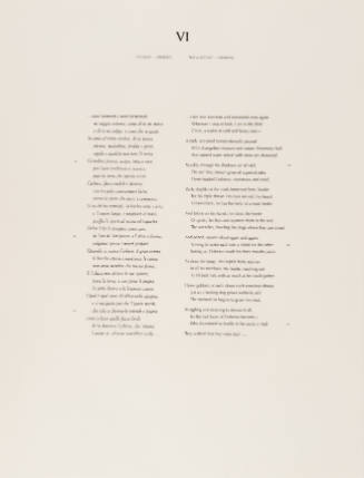 L’Inferno of Dante I: VI The Glutons (text)