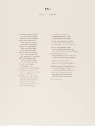 L’Inferno of Dante I: XVI The Sodomites (text)
