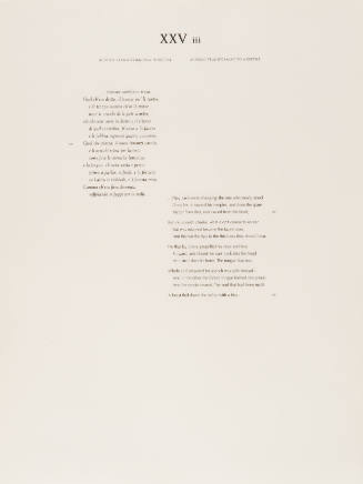 L’Inferno of Dante II: XXViii Agnello Transforming to a Reptile (text)