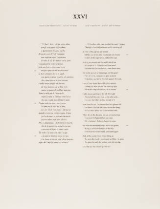L’Inferno of Dante II: XXVI False Counselors Ulysses and Diomedes (text)