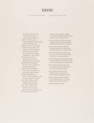 L’Inferno of Dante II: XXVIII The Schismatics - Bertran De Born (text)