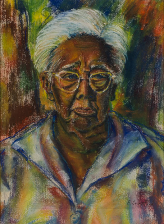 Matriarch (Portrait of Artelia "Telia" Breeze McBroom) 