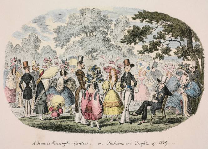 A Scene in Kensington Gardens