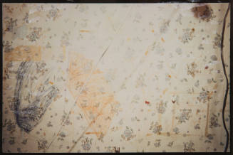 Unttiled (Blue daisy wallpaper, from Millerton Portfolio)