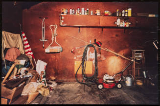 Untitled (Garage interior, from Millerton Portfolio)