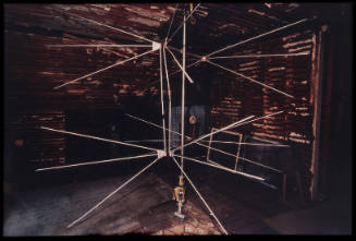 Untitled (Aerial in the attic, from Millerton Portfolio)