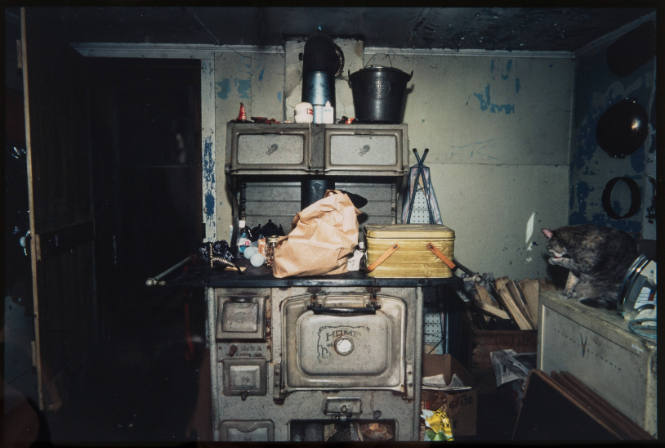 Untitled (Old wood stove, from Millerton Portfolio)