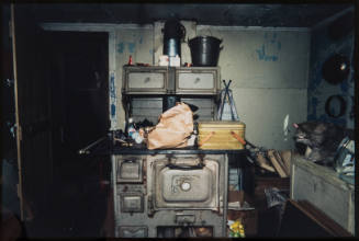 Untitled (Old wood stove, from Millerton Portfolio)