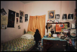 Untitled (Messy room with photographs, from Millerton Portfolio)