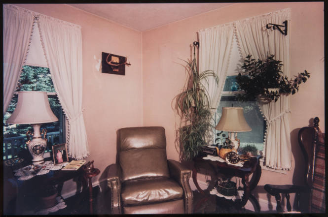 Untitled (Corner of pink living room, from Millerton Portfolio)