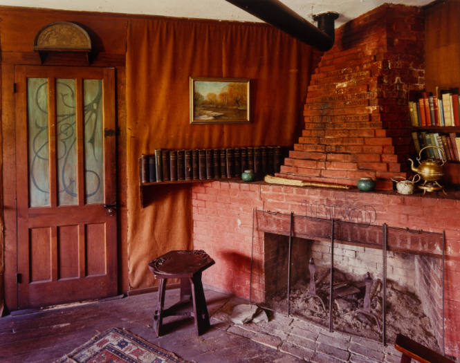 Interior of the Porker Mann House Pakatakan Colony, Arkville, N. Y.