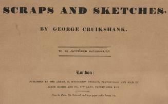 Title Page of Scraps and Sketches